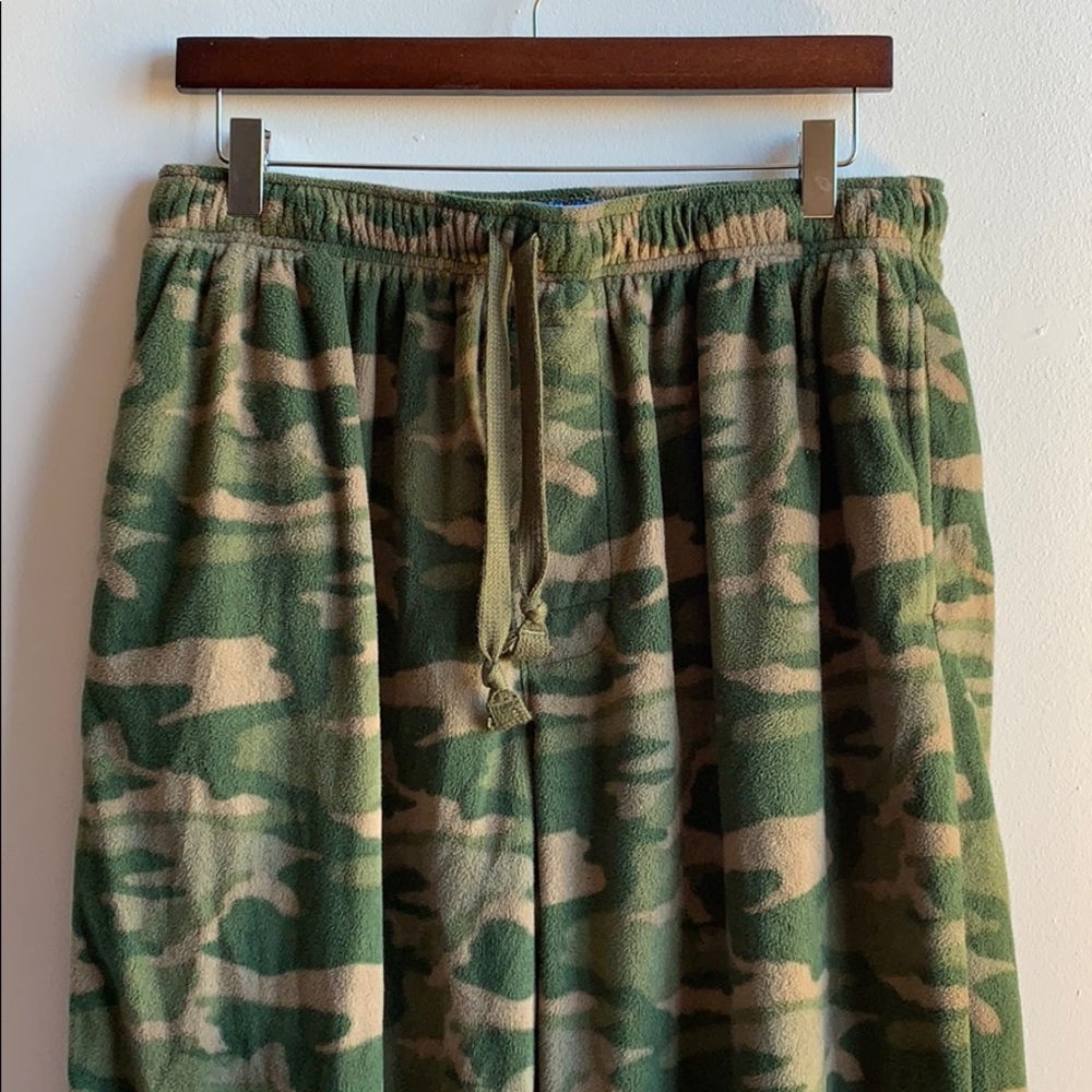 Super Soft Camo Pajama Pants L